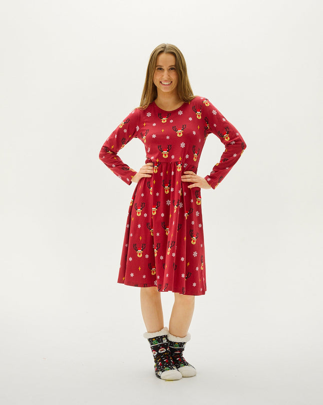 Rudolph Christmas Dress for Women
