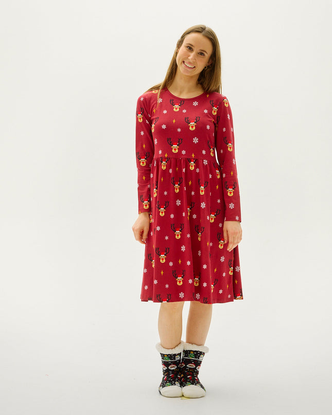 Rudolph Christmas Dress for Women