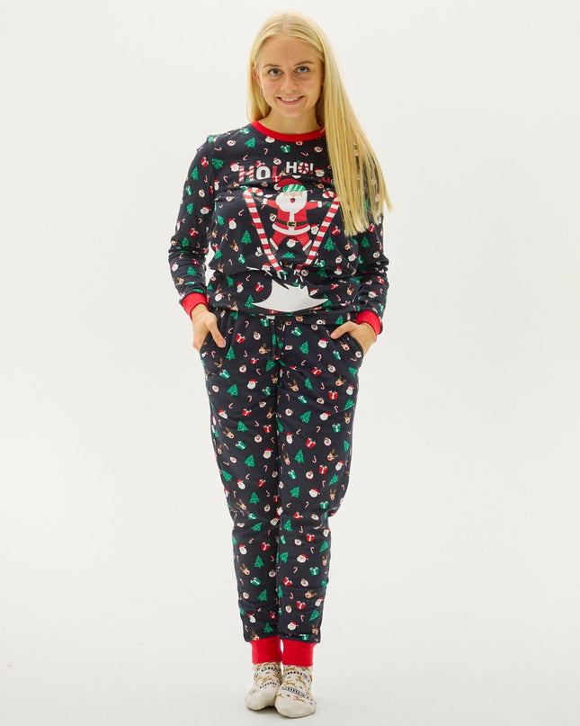 "Flying Santa" Pajamas for Women - Family Favorite
