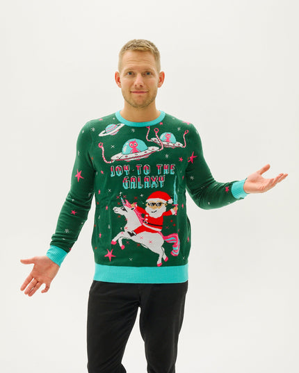 Joy To The Galaxy Sweater for Men