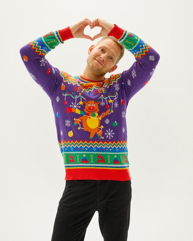 Reinqueer Christmas Sweater for Men