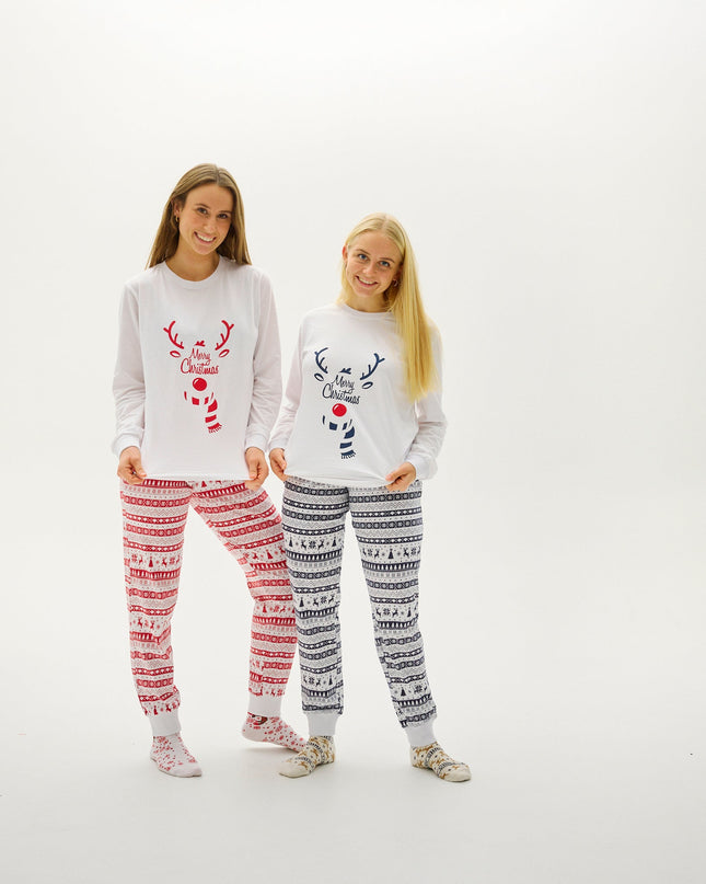 Cute Red Christmas Pajamas for Women