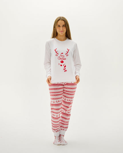 Cute Red Christmas Pajamas for Women