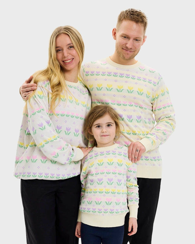 Easter Lily Sweater for Women