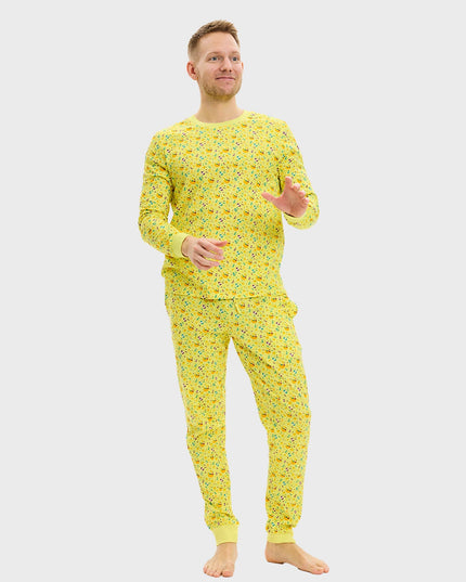 Yellow Easter Sweatsuit for Men