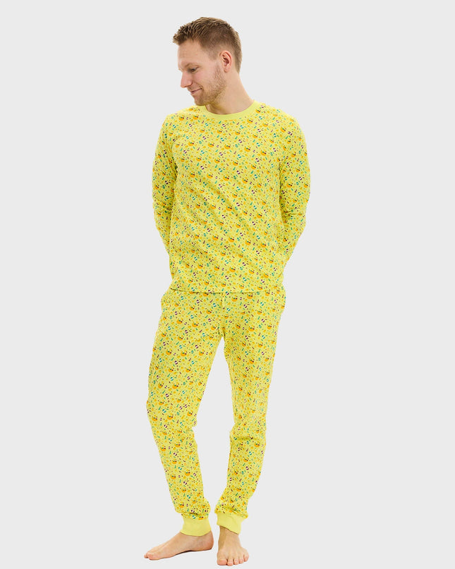 Yellow Easter Sweatsuit for Men