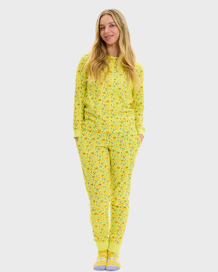 Yellow Easter Pajamas for Women