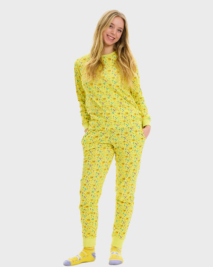 Yellow Easter Pajamas for Women
