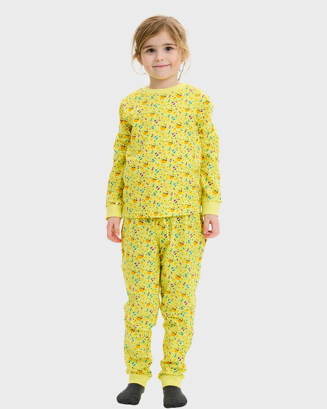 Yellow Easter Pajamas for Kids