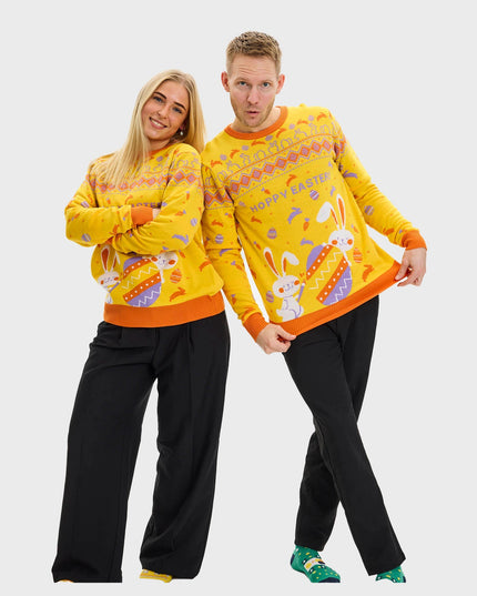 Eggercise Easter Sweater for Men