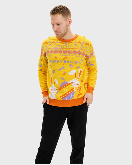 Eggercise Easter Sweater for Men