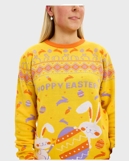 Eggercise Easter Sweater for Women
