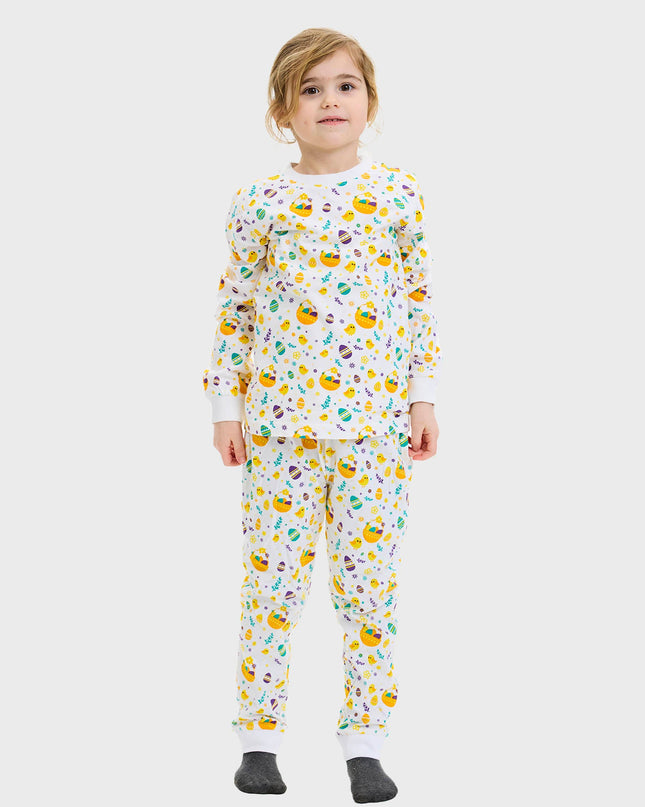 White Easter Pajamas for Kids