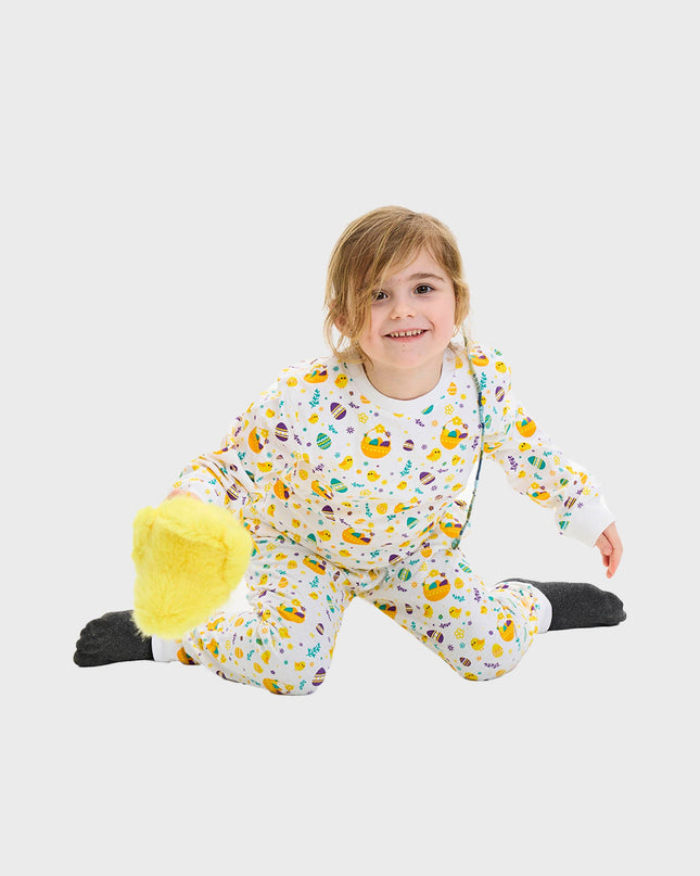 White Easter Pajamas for Kids
