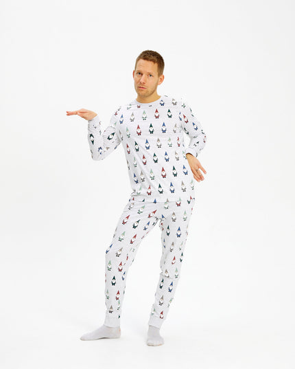 Garden Gnome Christmas Pajamas for Men