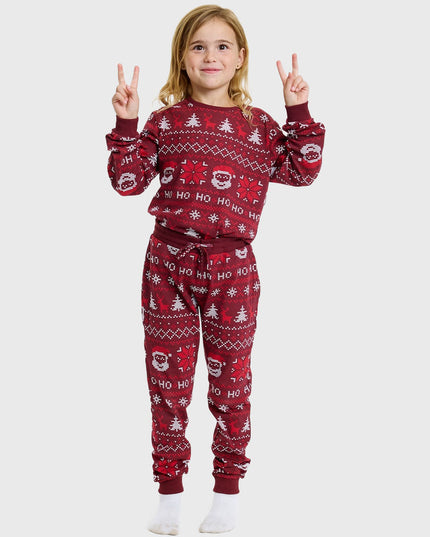 Ho Ho Ho Christmas Pajamas for Kids
