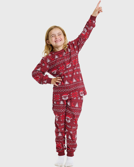 Ho Ho Ho Christmas Pajamas for Kids