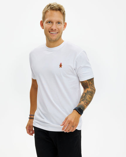 White Christmas Cookie T-Shirt for Men