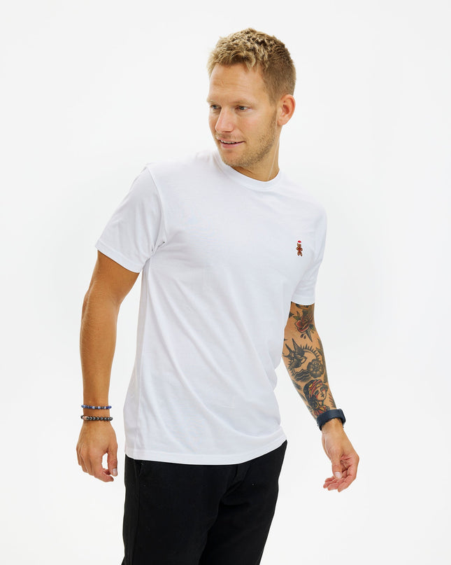 White Christmas Cookie T-Shirt for Men