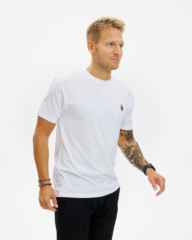White Christmas Cookie T-Shirt for Men