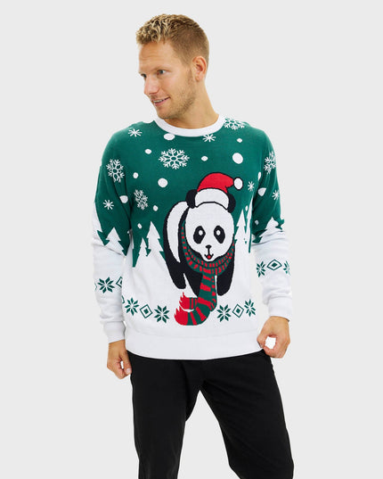 Pandaens Men's Christmas Sweater