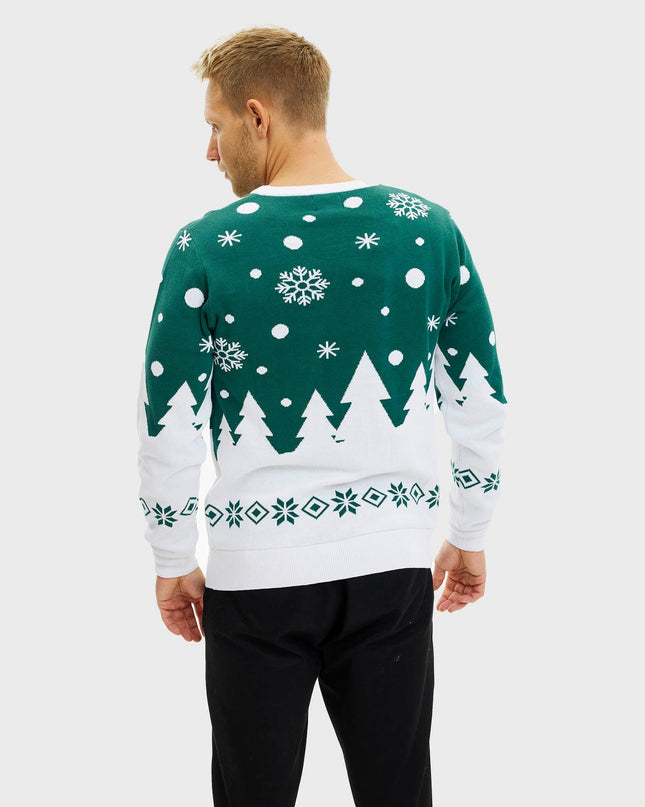 Pandaens Men's Christmas Sweater