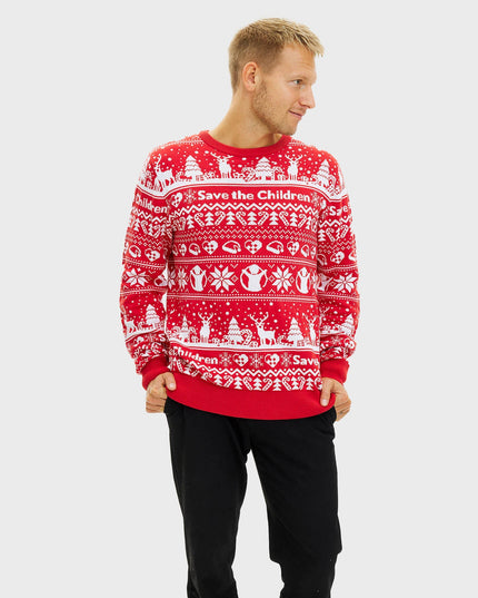 Save the Children Men's Christmas Sweater