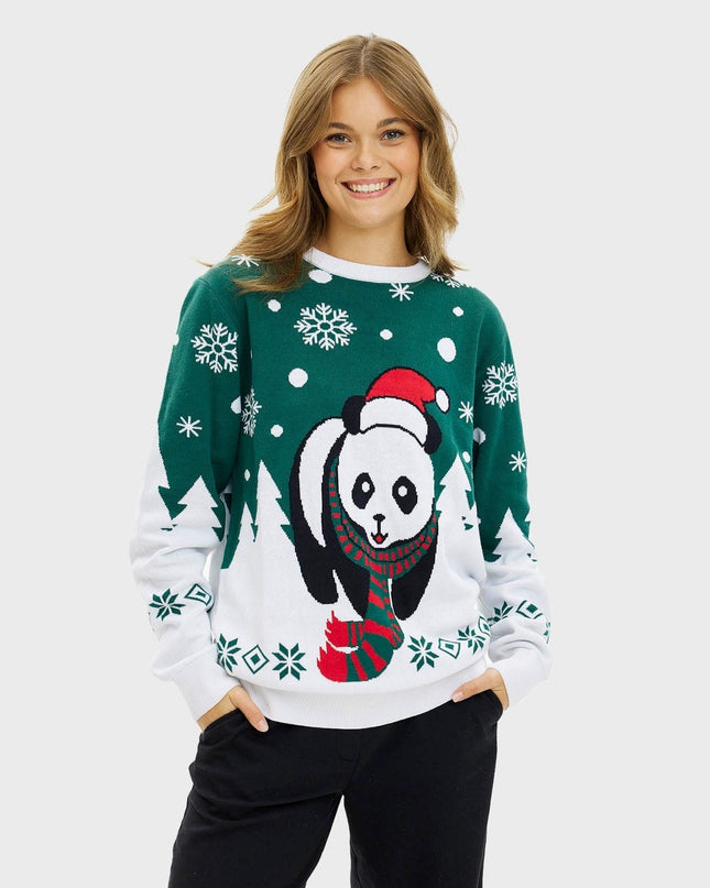 Pandaens Women's Christmas Sweater