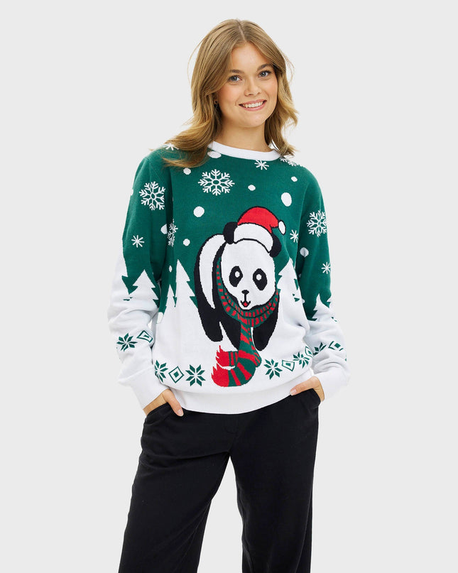 Pandaens Women's Christmas Sweater