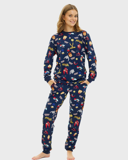 Looney Tunes Christmas Pajamas for Women