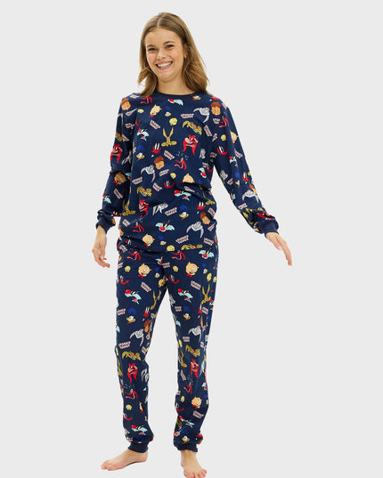 Looney Tunes Christmas Pajamas for Women