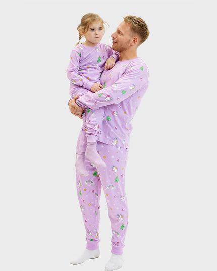 Unicorn Christmas Pajamas for Kids