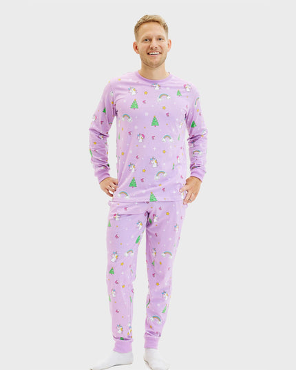 Unicorn Christmas Pajamas for Men