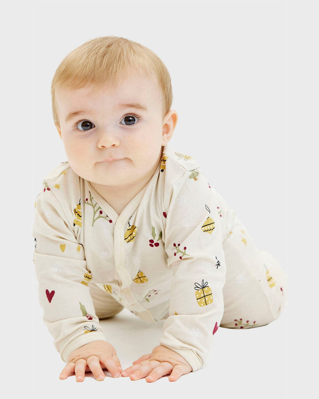 Cream Sweatset for Baby