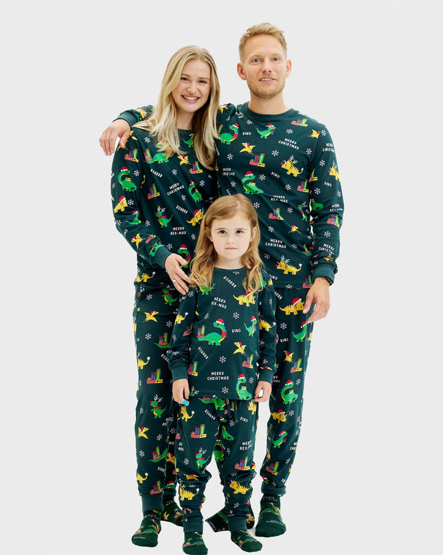 Dino Christmas Pajamas for Women