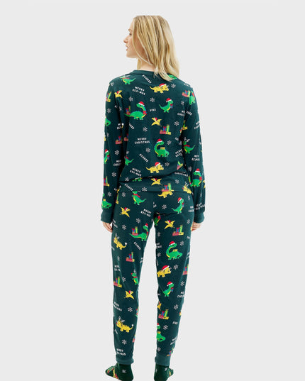 Dino Christmas Pajamas for Women
