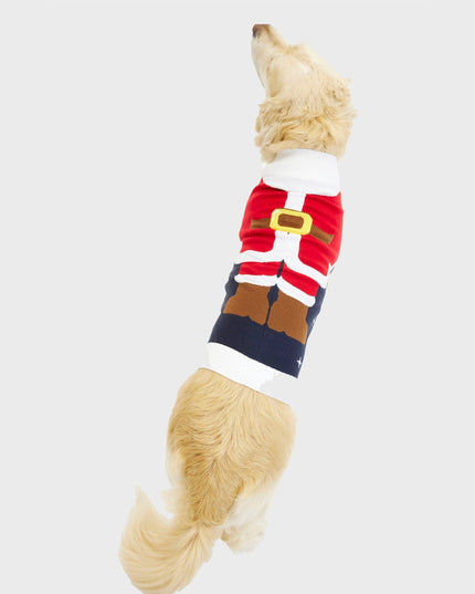 Santa's Little Helper Dog Sweater