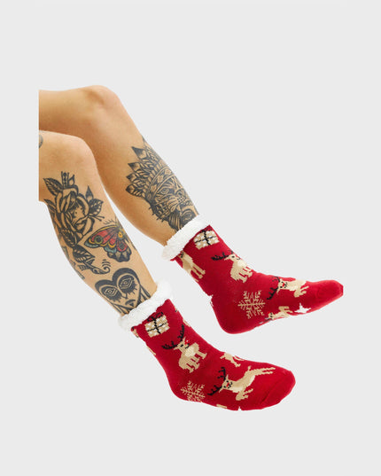 Favorite Reindeer Christmas Socks