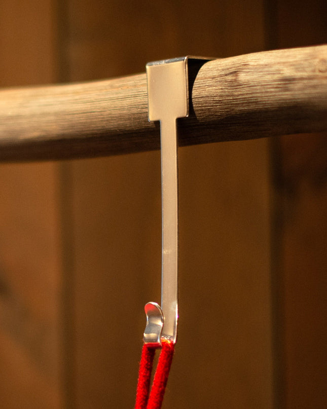 Gold Christmas Stocking Hanger