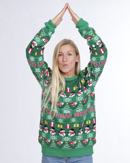 Green Mood Christmas Sweater