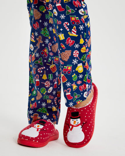 Snowman Slippers for Kids