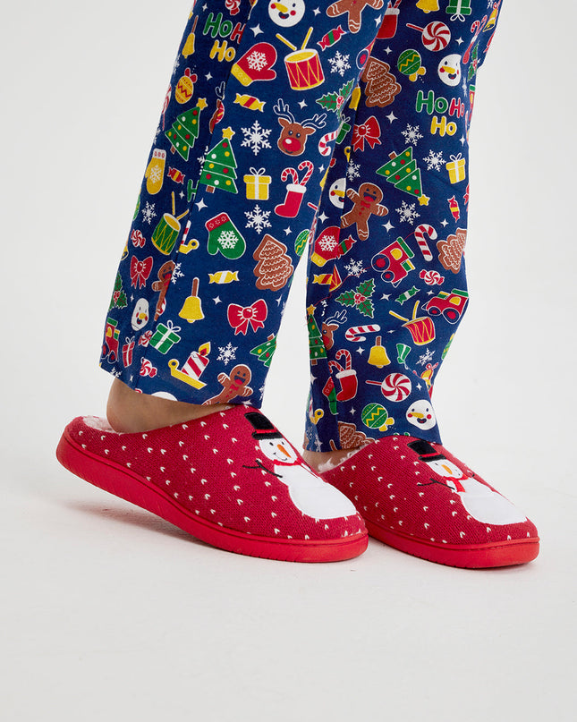 Snowman Slippers for Kids