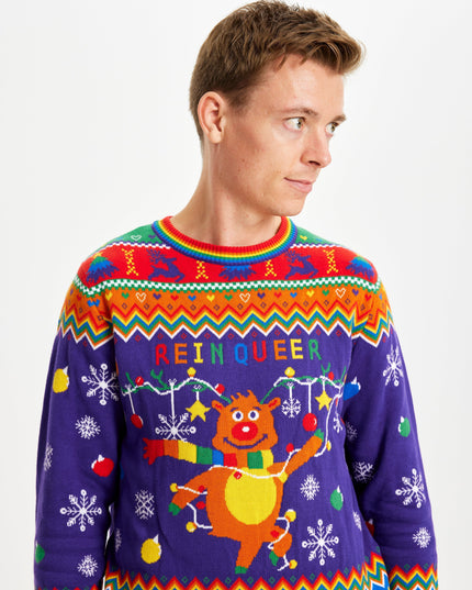 Reinqueer Christmas Sweater for Men