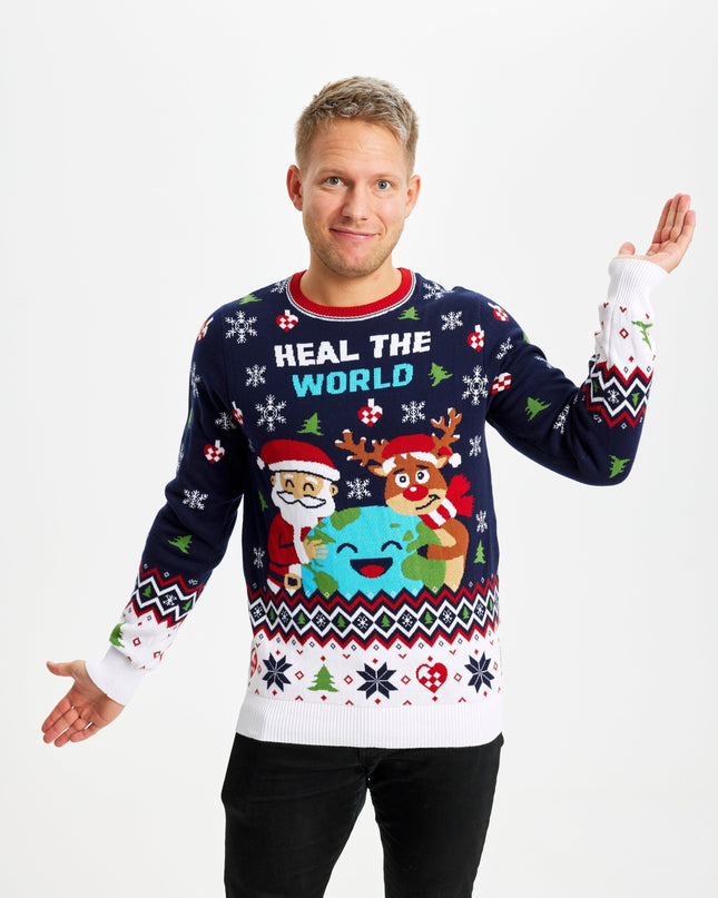 Heal The World Sweater for Men