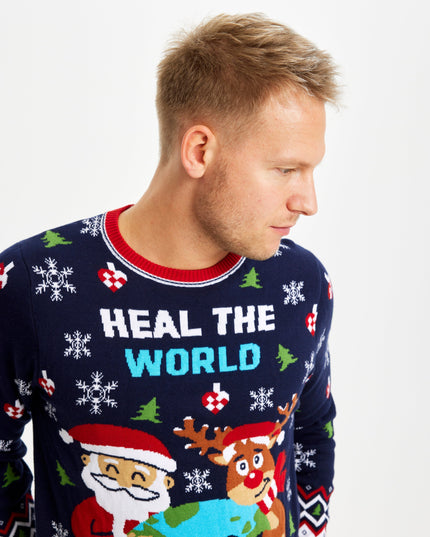 Heal The World Sweater for Men