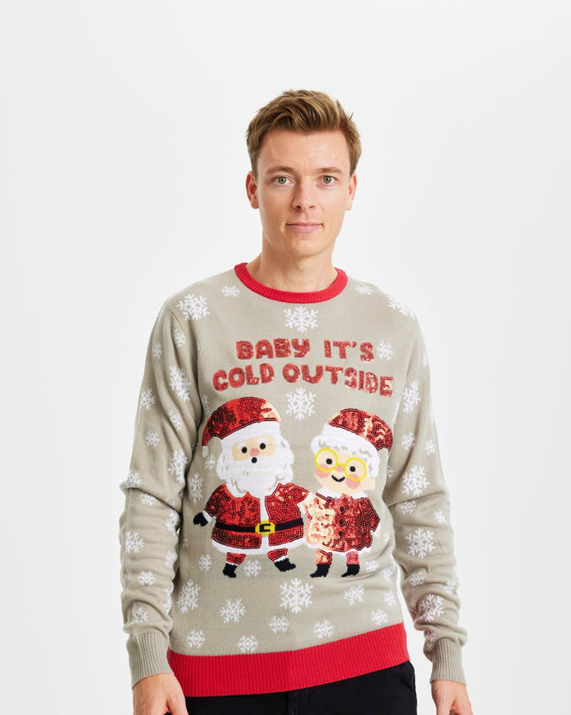 Baby It's Cold Outside Sweater for Men