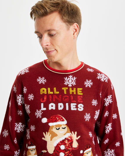 All My Jingle Ladies Christmas Sweater for Men - Popular Choice