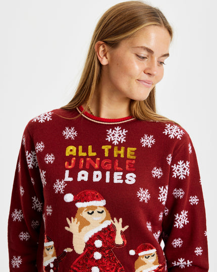 All My Jingle Ladies Christmas Sweater for Women - Best Seller
