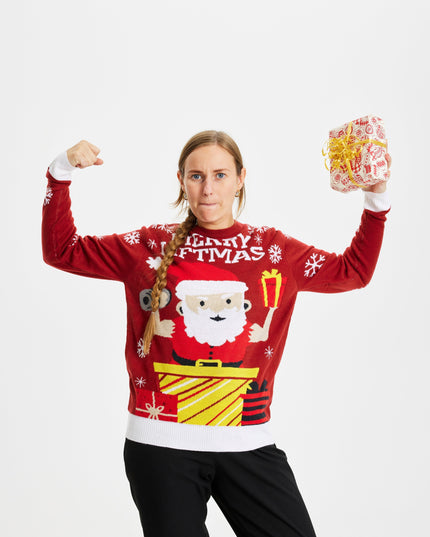 Merry Liftmas Sweater for Women
