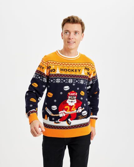 Limited Edition Hockey Christmas Sweater for Men